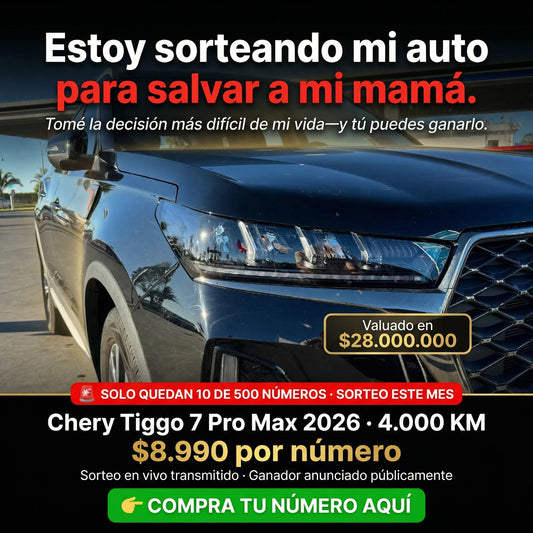 SORTEO Chery Tiggo 7 Pro Max 2026